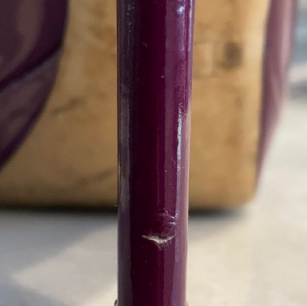 MISS DIOR Logo Classic Peep Toe Pumps Patent Leather Platform Stiletto High Heel - Picture 16 of 16